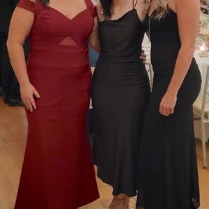 One shoulder midi Dress